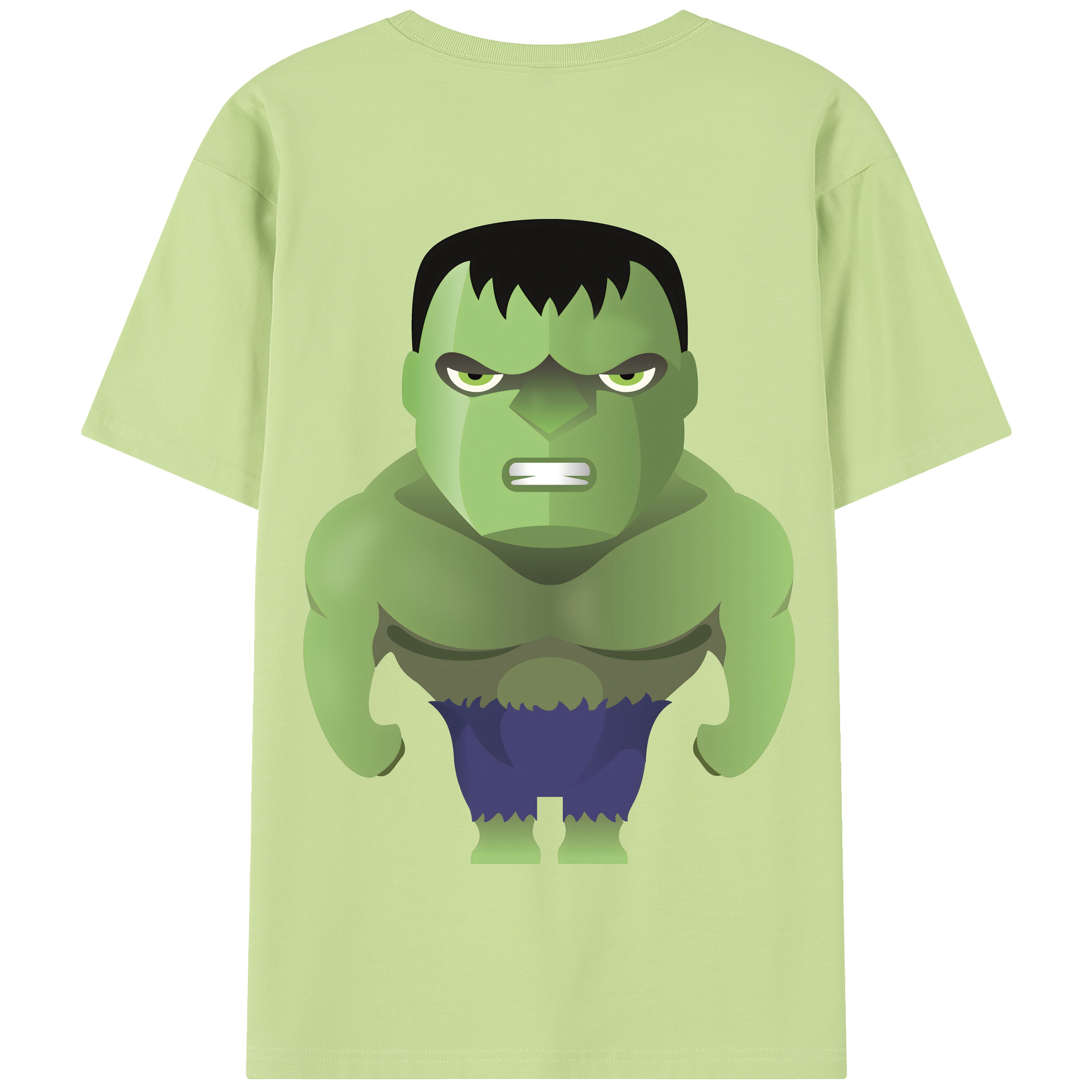 （画像用） アベンジャーズ The Avengers 綿100％半袖Tシャツ（背面プリント）